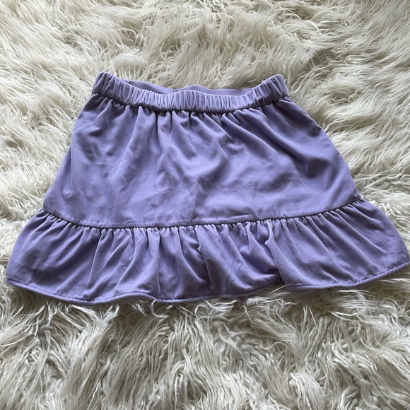 🆕 J. Crew Purple Velvet Peplum‎ Skirt - Picture 5 of 5
